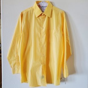 Bill Robinson- MEN'S LARGE - 16 - 16 1/2 (32/33)  CUFFLINK SHIRT